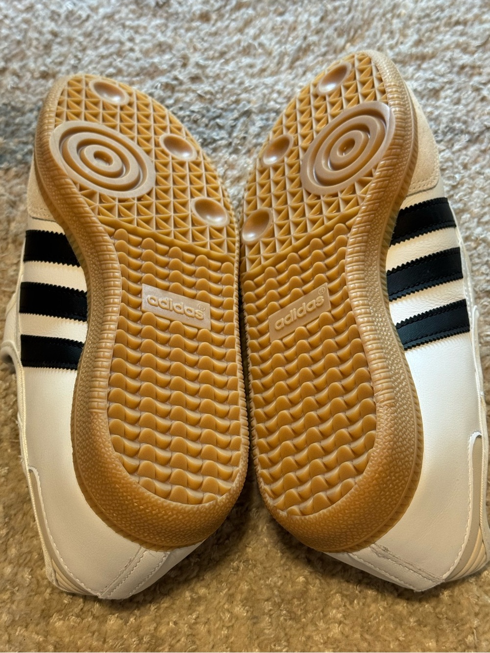NEW adidas Samba Jane Shoes in Cloud White / Alumina / Core Black - Picture 10 of 10